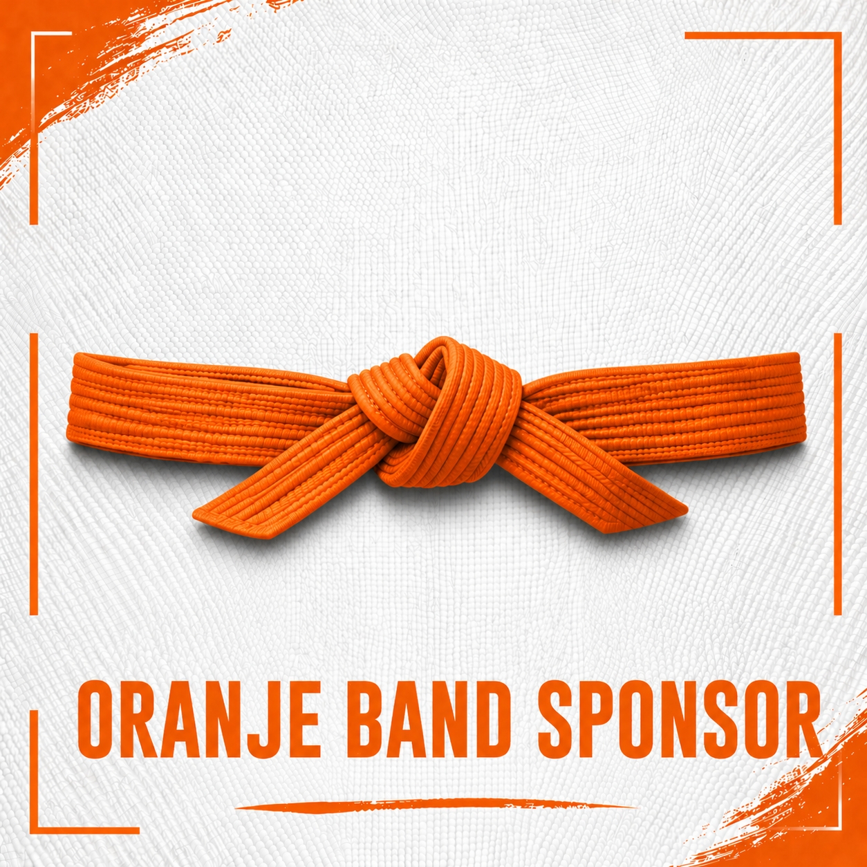 Oranje band – €250